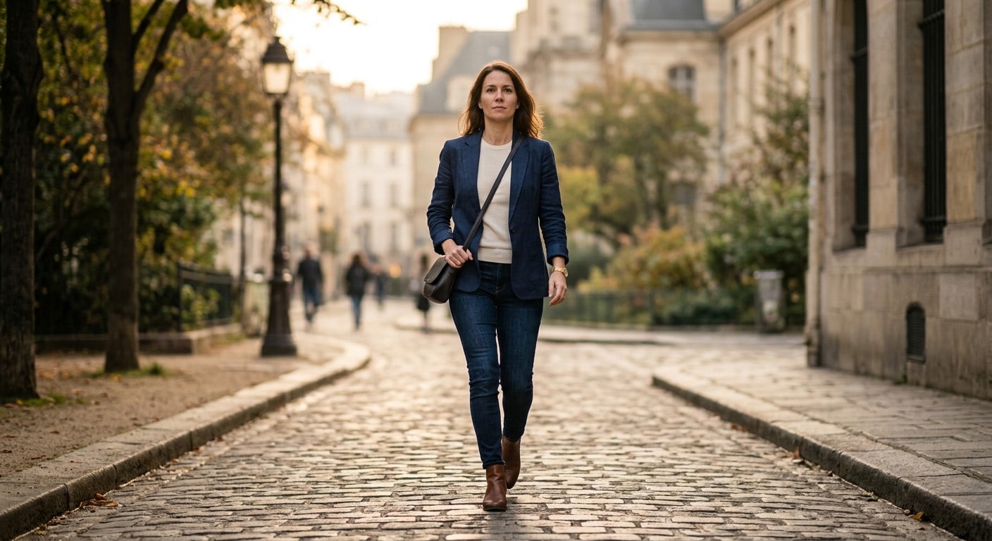 Femme qui marche