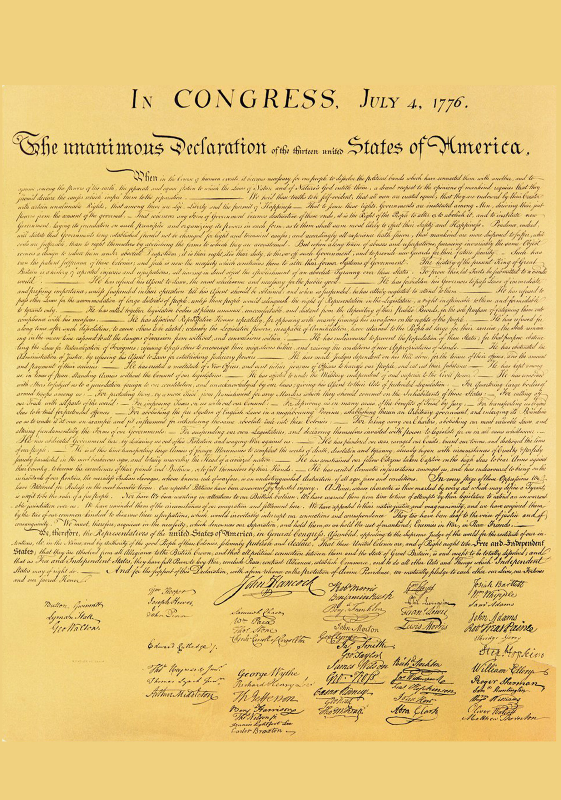 Déclaration 1776